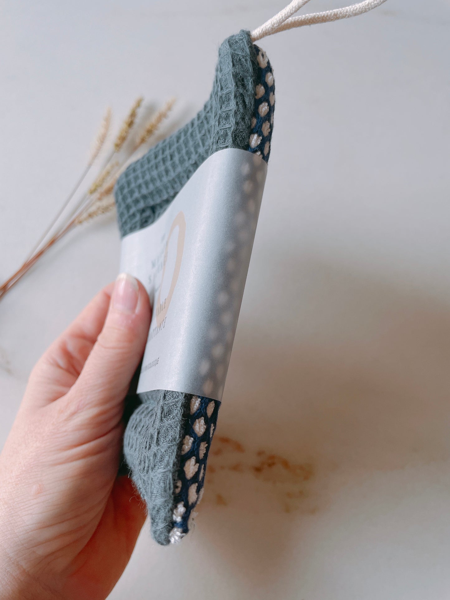éponge de lavable végane grattante