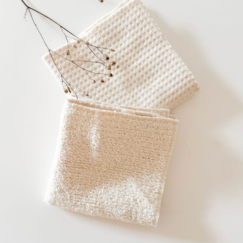 Lingette multi-usage en coton bio x 2