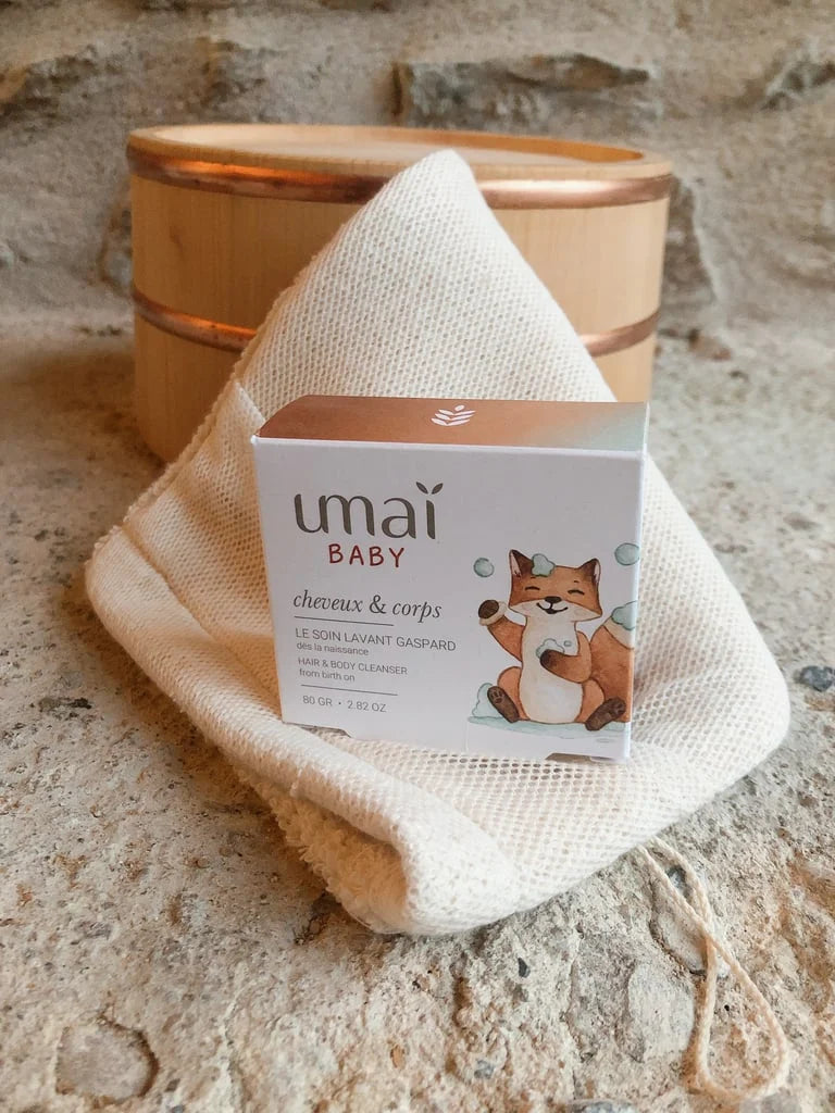 Gant de toilette sauve savon pour les enfants