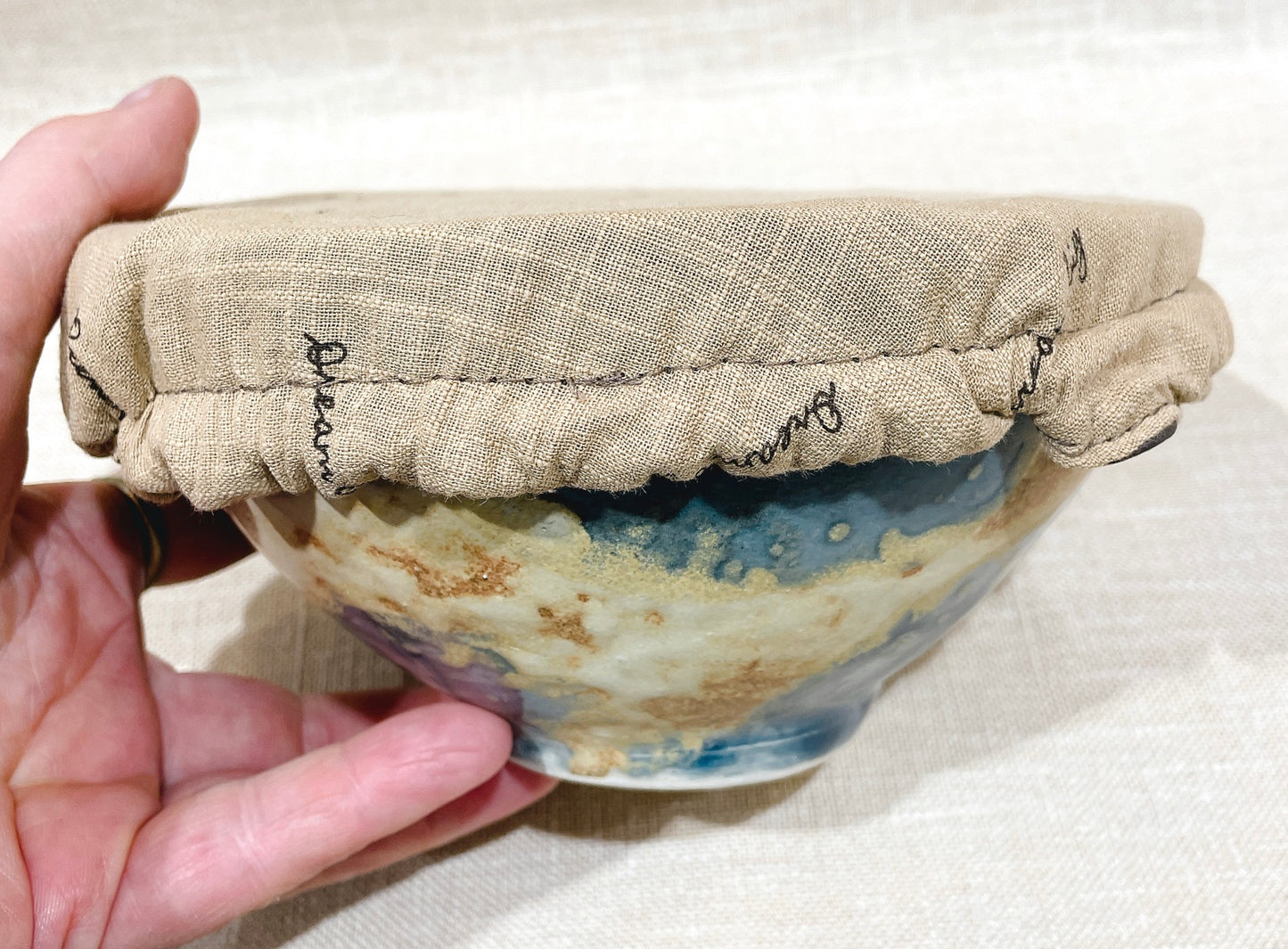 Charlottes 100% coton bio doublées d'un coton bio enduit à base d'eau