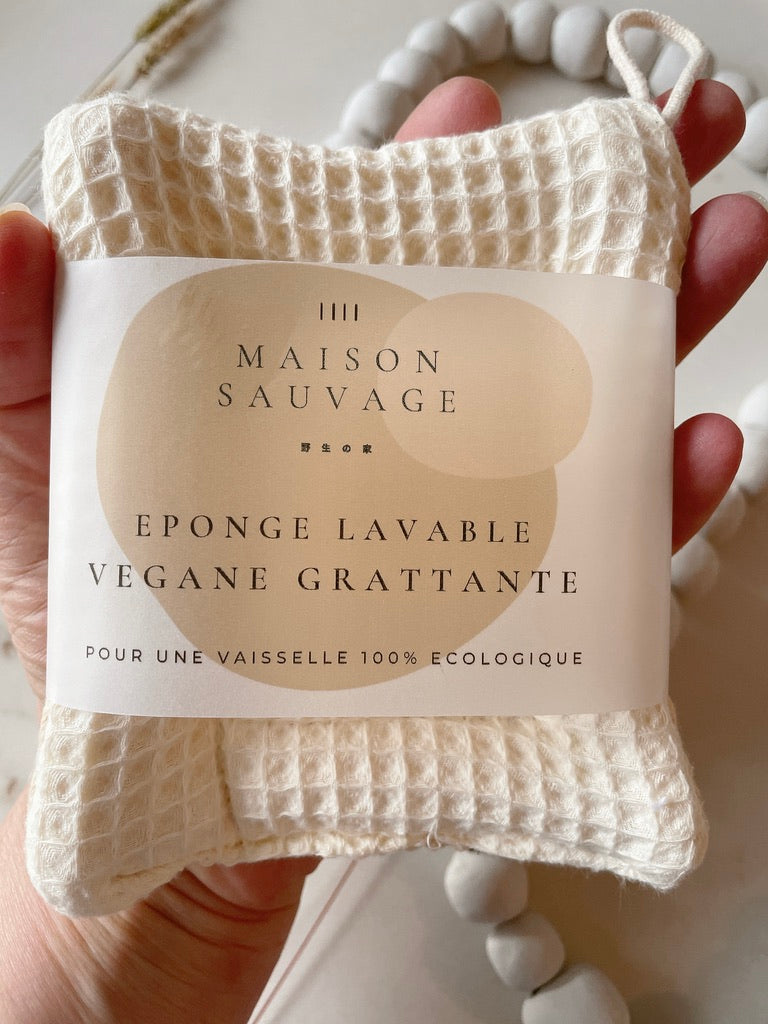 vegan washable sponge 