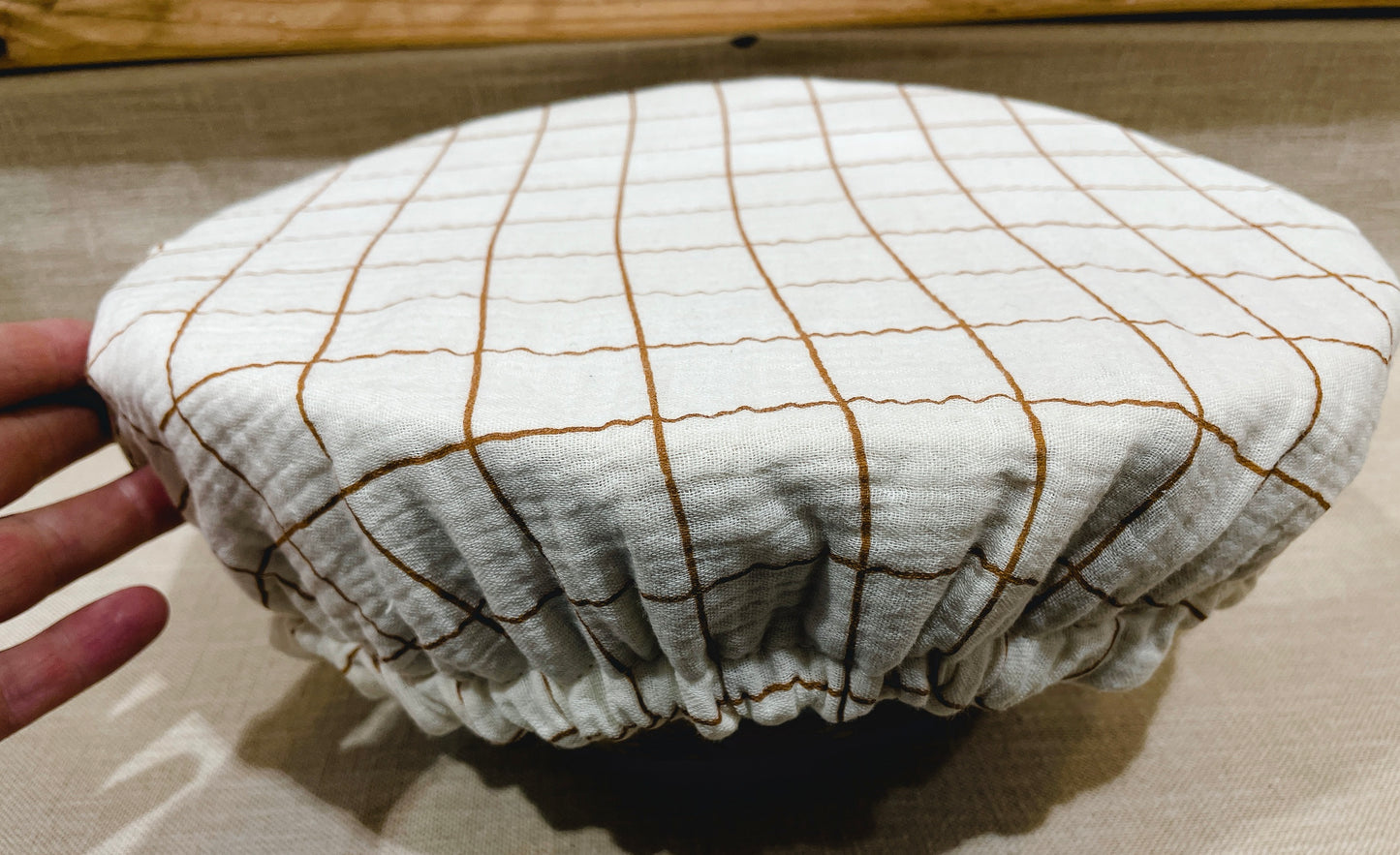 Charlottes 100% coton bio doublées d'un coton bio enduit à base d'eau