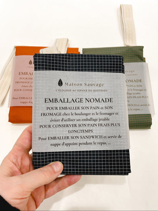 Emballage nomade pour sandwich et pain