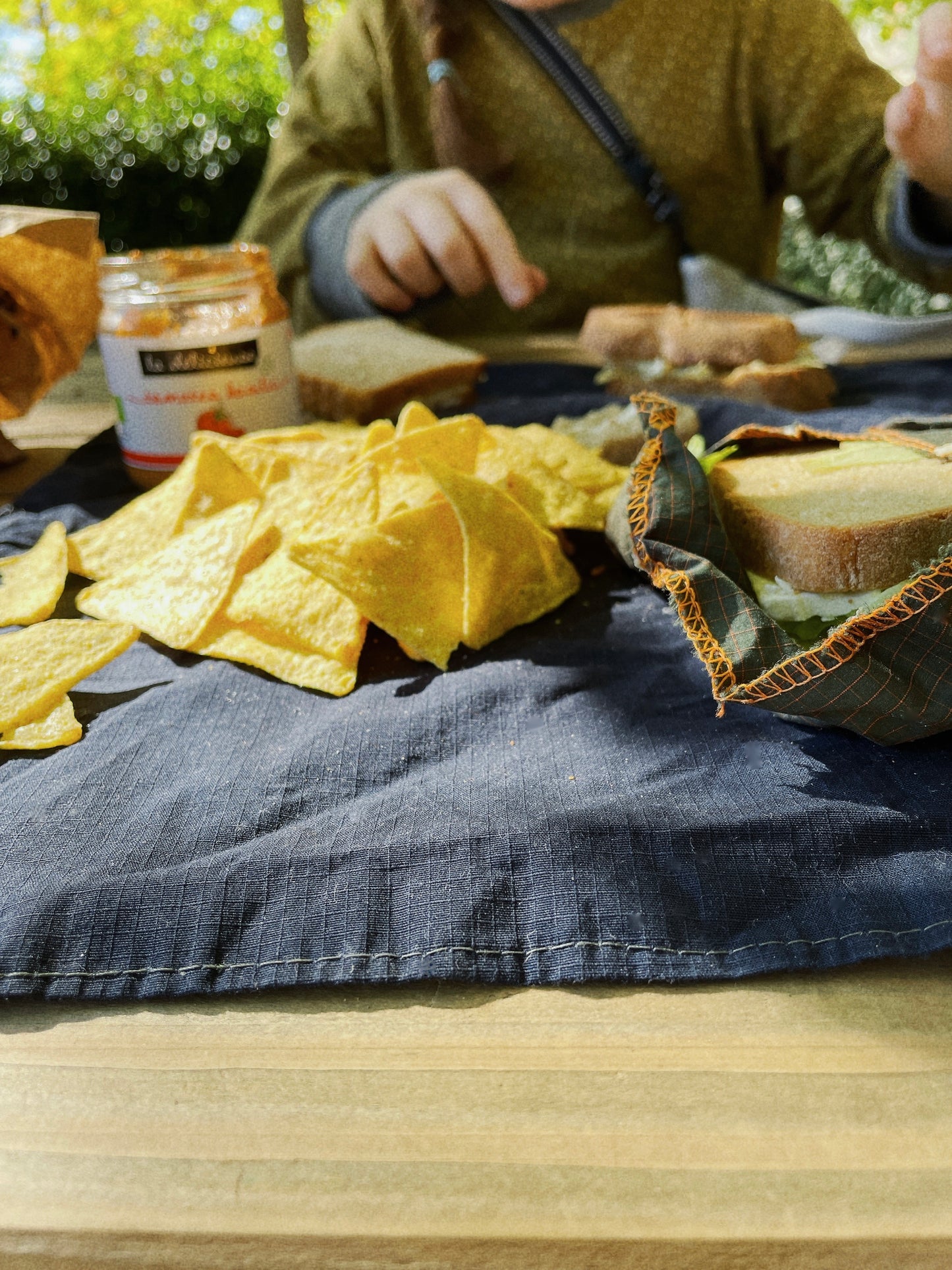 Emballage nomade pour sandwich et pain